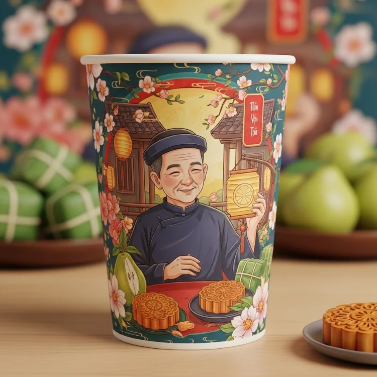 ly giấy trung thu